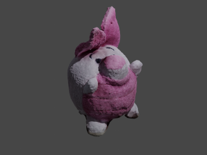 Little Plush Pig Modello 3D