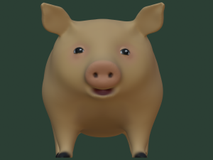 Pig Modello 3D