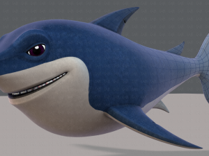 shark v01 Modello 3D