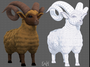 Sheep V02 Modello 3D