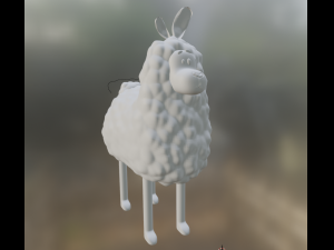 Sheep-here Modello 3D