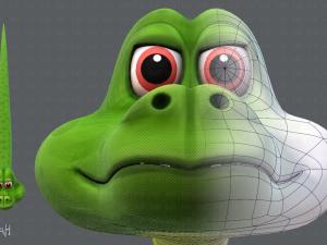 snake v01 Modello 3D
