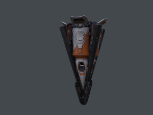 starship enterprise Modello 3D