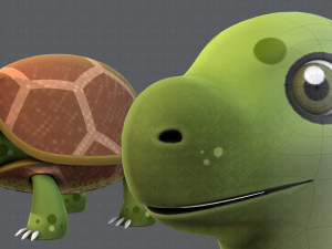 turtle v01 Modello 3D