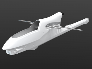 Volantex Ranger 2000 body 3D Scan creative kit Modello 3D